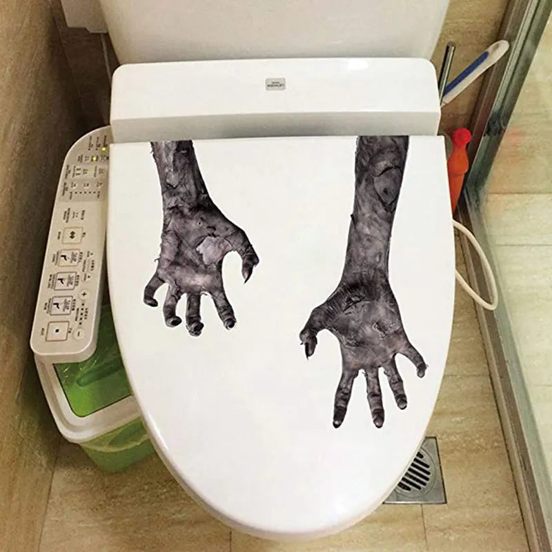 Halloween Decor - Ghost Hand 3D Wall Sticker