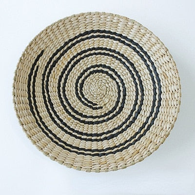 Rattan Weaving Straw Plate