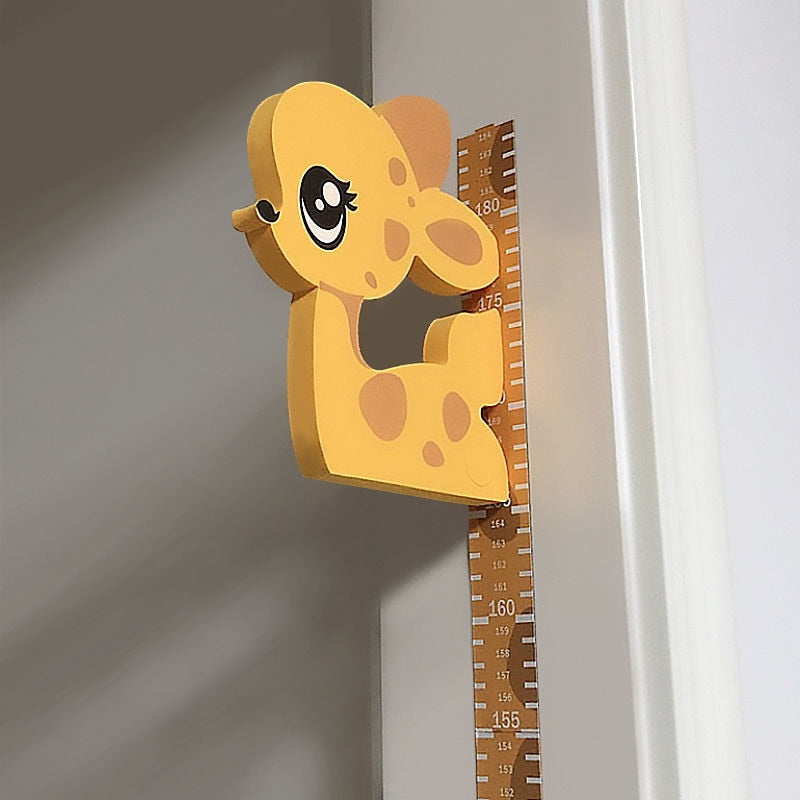 3D Height Chart Stickers