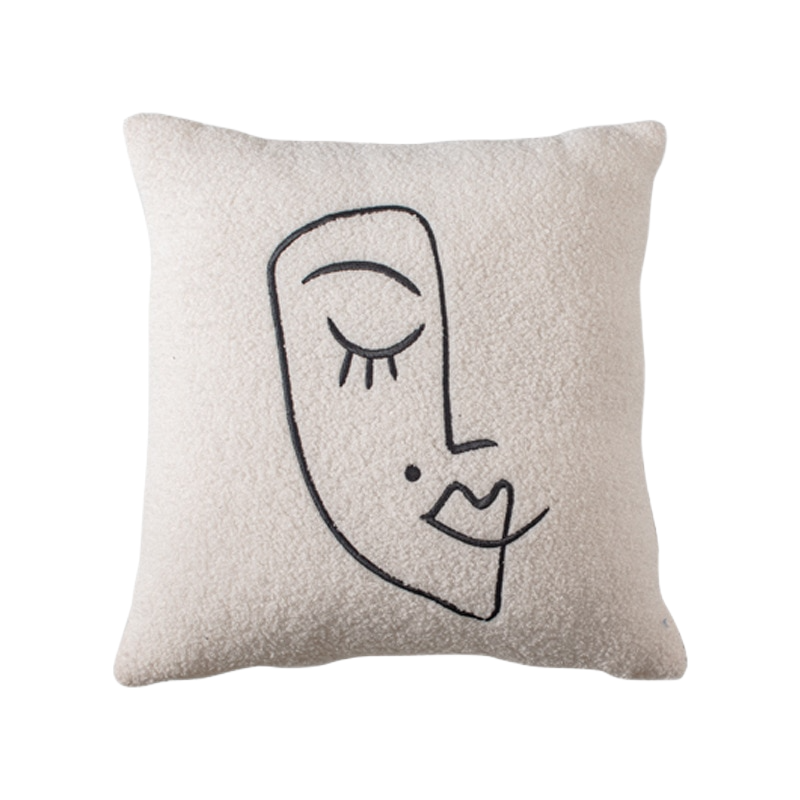 Abstract Face Pillowcase